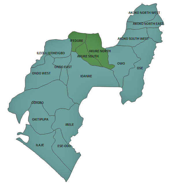 Ondo LG map